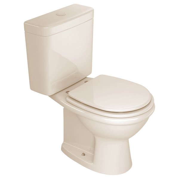 Bacia Sanitária com Caixa Acoplada 6L Village Creme Deca