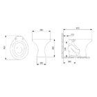 Bacia Sanitária Convencional Incepa Zip Branco