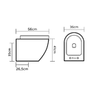 Bacia Vaso Sanitário Convencional Redondo Nias