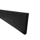 Baffle Biombo Lã De Pet 300 X 1200 X 25mm - Preto