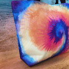 Bag Grande De Praia E Nescessarie Em Lona  Tie Day -b118