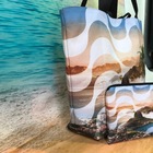 Bag Grande De Praia E Nescessarie Em Lona Rio De Janeiro-b90