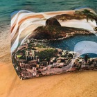 Bag Grande De Praia E Nescessarie Em Lona Rio De Janeiro-b90