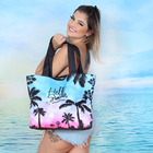 Bag Grande De Praia E Nescessarie Em Lona Summer-b54