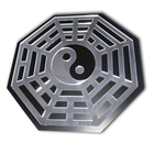 Bagu Quadro De Madeira Com Acrílico Espelhado Fengui Shui