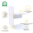 Baia P/ Atendimento Simples Contínua Pandin Maxxi - Branco