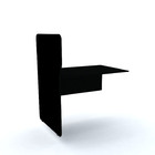 Baia P/ Atendimento Simples Contínua Pandin Maxxi - Preto