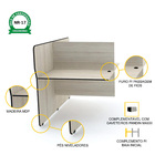 Baia P/ Telemarketing Dupla Contínua Pandin Maxxi - Nogueira/