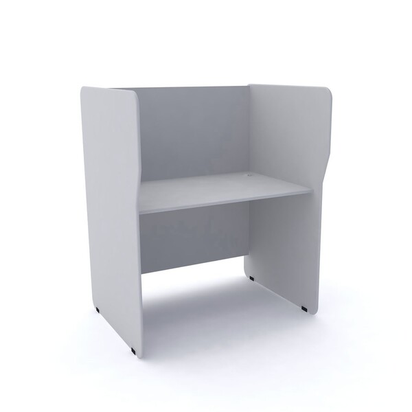 Baia P/ Telemarketing Simples Inicial Pandin Maxxi - Cinza