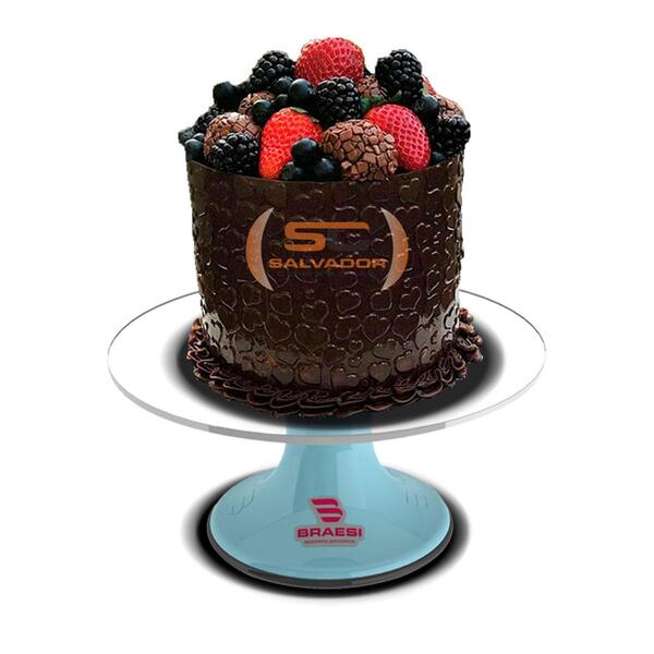 Bailarina De Confeitar Para Bolos Blb-300 Azul Celeste - Brae