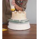 Bailarina Profissional Giratória Para Bolos Elétrica Preto Bi