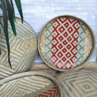 Balaio Peneira Em Arumã Etnia Baniwa 40 Cm - Mod. 4