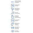 Balança  Digital  Bioimpedância Tec-117 Techline Balança Digi