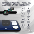 Balança Bodyscan Vision Preto Relaxmedic