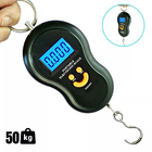 Balança Com Gancho Digital De Mão Até 50kg Portátil