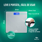 Balança Corporal Digital De Banheiro Infit 200kg Branco Bivol