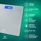 Balança Corporal Digital De Banheiro Infit 200kg Branco Bivol