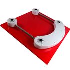 Balança De Banheiro Hauskraft Vermelha 180kg