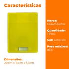 Balança De Cozinha Digital Até 8kg Amarela - Casambiente Bal0
