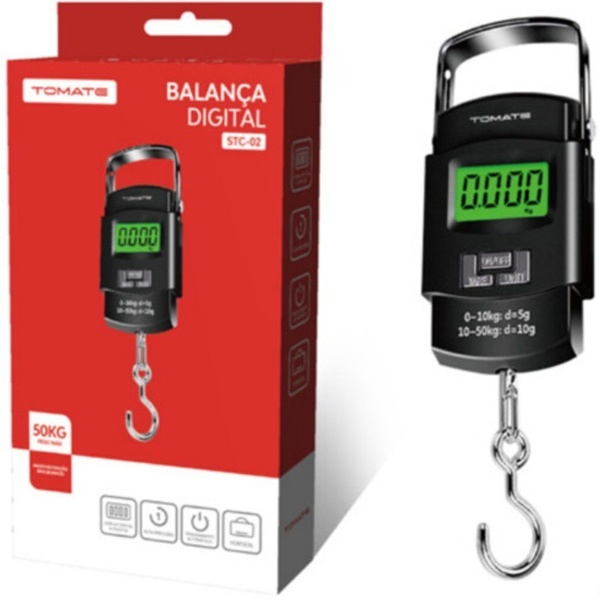 Balanca De Viagem Digital Ate 50kg Portatil Mala E Bagagem Stc02 ...
