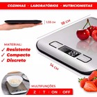 Balança Digital  Inox Precisão Cozinha 10kg Nutrição Dieta