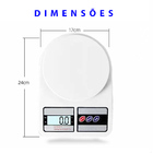 Balança Digital Alta Precisao Eletronica 1g A 10kg  Comida Cu