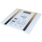 Balança Digital Corporal Com Bioimpedância Simple Branca - Fl