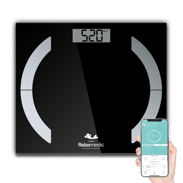 Balança Digital Corporal Com Bluetooth E Bioimpedância Elegan