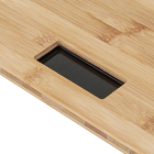 Balança Digital Corporal de Bambu Oikos