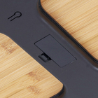 Balança Digital Corporal de Bambu Oikos