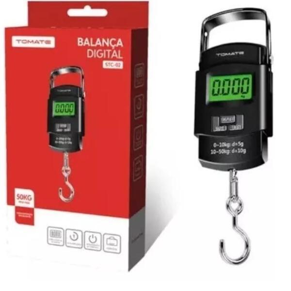 Balança Digital De Mão Alta Precisão Ideal Pesca Cozinha Baga