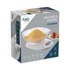 Balança Digital Euro Home Para Cozinha Branca