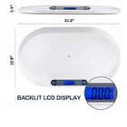 Balanca Digital Infantil Pesagem De Criancas E Bebe Portatil