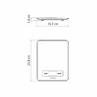 Balança Digital Para Cozinha Tramontina Adatto Em Aço Inox