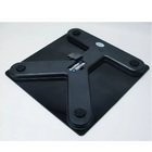 Balança Digital Preta Bioimpedância Com Aplicativo Bluetooth