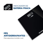 Balança Digital Smart Mondial Preto 3v Bateria Bl-05 Bivolt