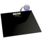 Balança Digital Super Slim Em Vidro Temperado Britania Preto