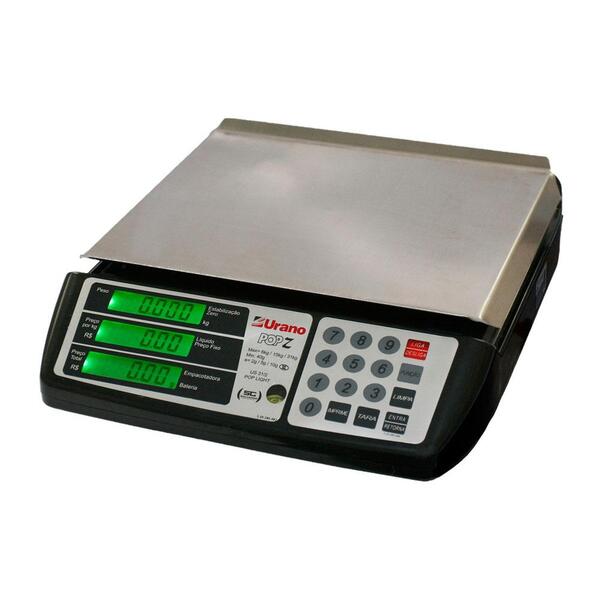 Balança Eletrônica Digital Us 31/2 31 Kg Pop Z Com Bateria Bi