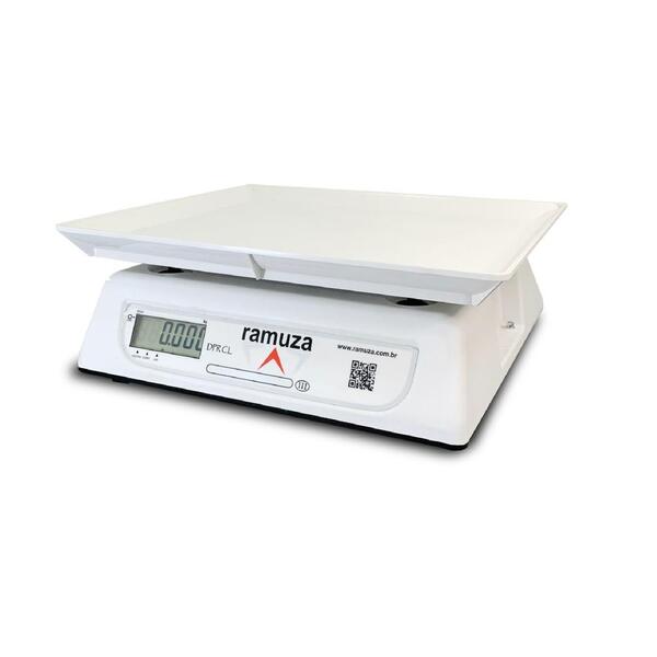 Balança Pesadora Ramuza Dpr Cl 6 Capacidade 6kg/2g Branca