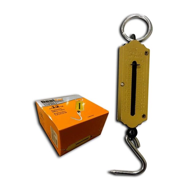 Balança Portátil C/ Mola Para Peixe Até 12kg