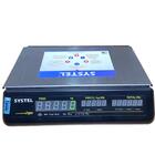 Balança Systel Clipse Preta 15kg - Bateria