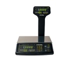Balança Systel Clipse Torre Preta 30kg - Bateria