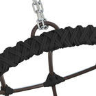 Balanço Corda Náutica Suspenso Em Alumínio Para Jardim Trama