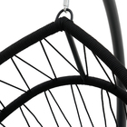 Balanço de Aço Oval 190x100x125m² Cinza Naterial