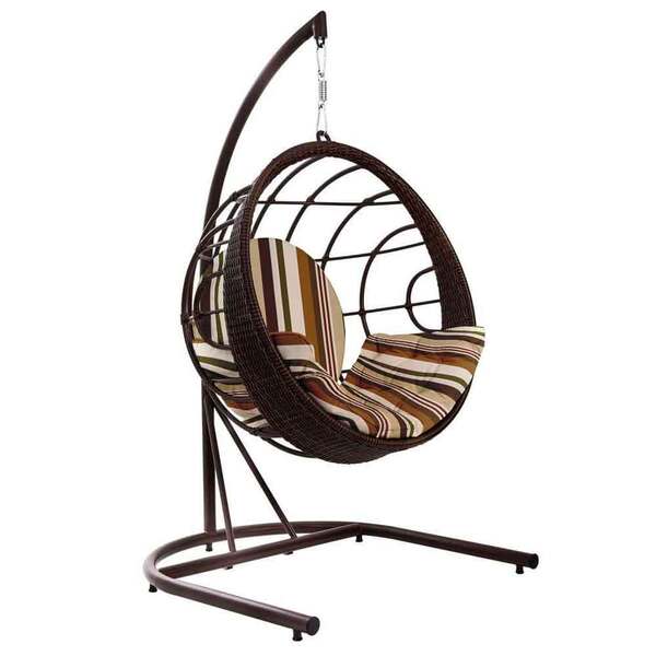 Balanço De Alumínio Revestido Em Fibra Sintética - Tecido Aca