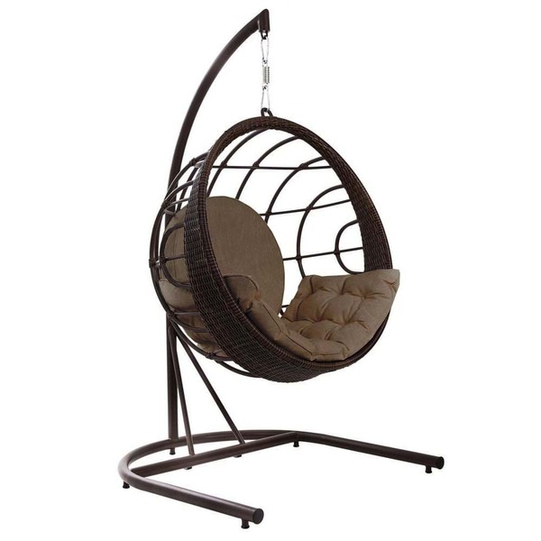 Balanço De Alumínio Revestido Em Fibra Sintética - Tecido Dun