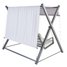 Balano de Jardim em Ao 189x155cm Cinza Odyssea Naterial