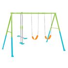 Balanço De Jardim Infantil Três Posições Gangorra E Assentos