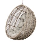 Balanço Decorativo Para Jardim França Cinza/bege