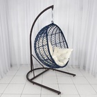 Balanço Em Corda Náutica Vinho - Tecido Duna Cru